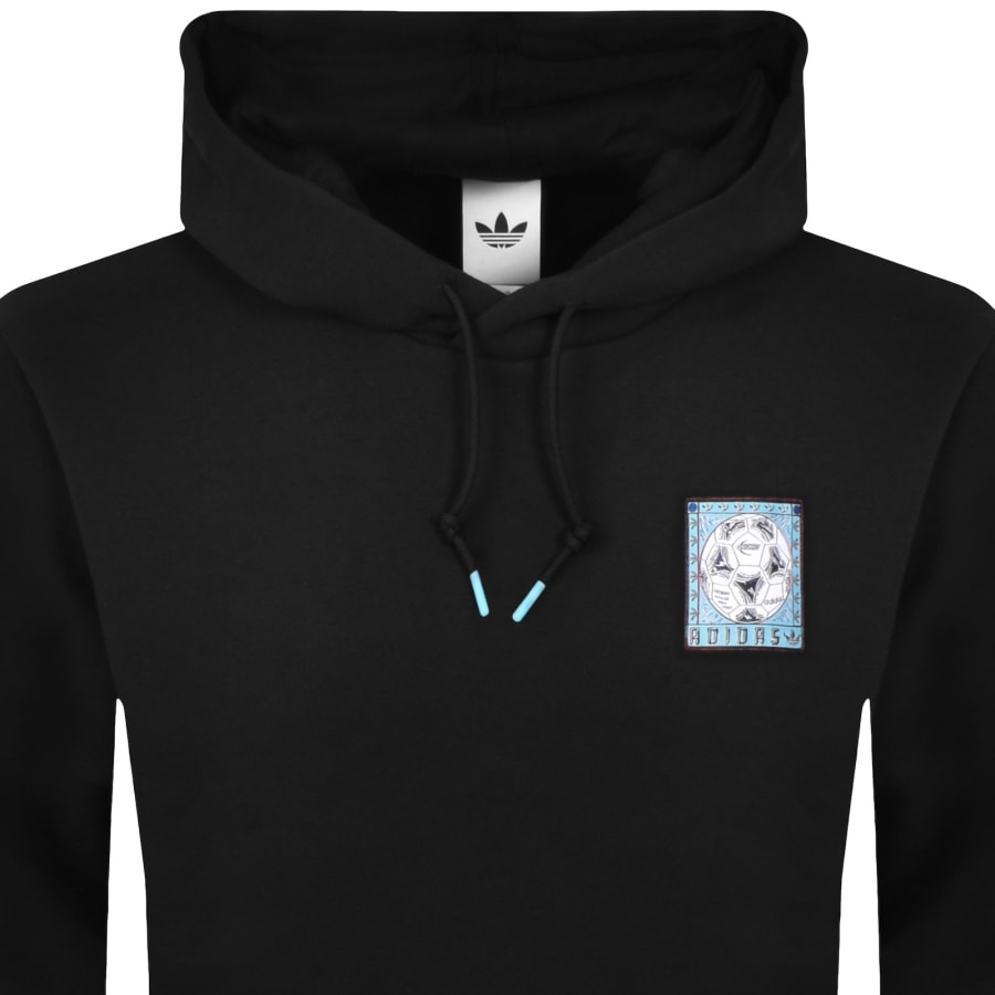 Image number 2 for adidas Originals Graphic Logo Hoodie Black