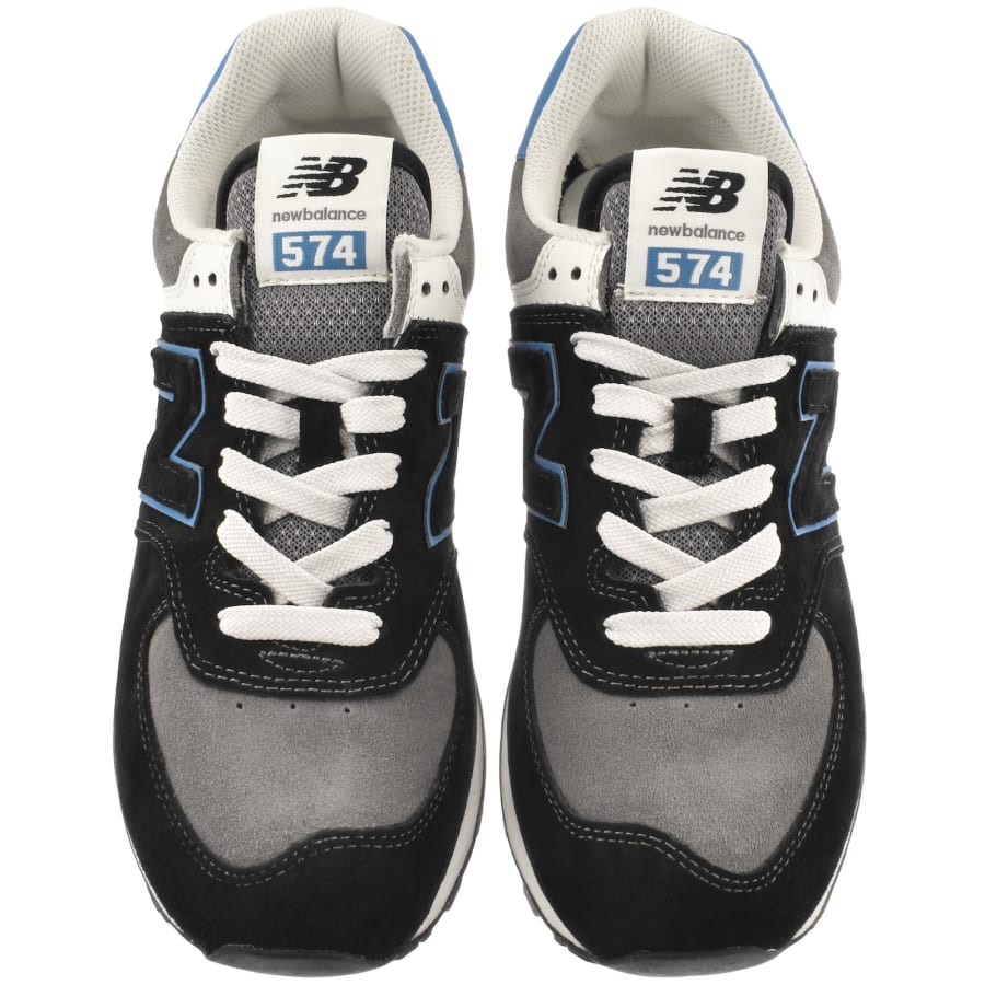 Image number 3 for New Balance 574 Trainers Black