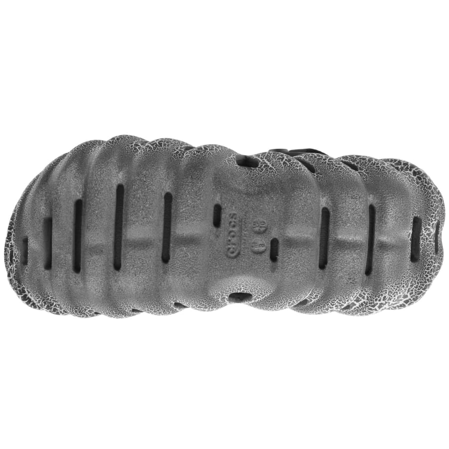 Image number 5 for Crocs Echo Crackle Clog Slate Grey