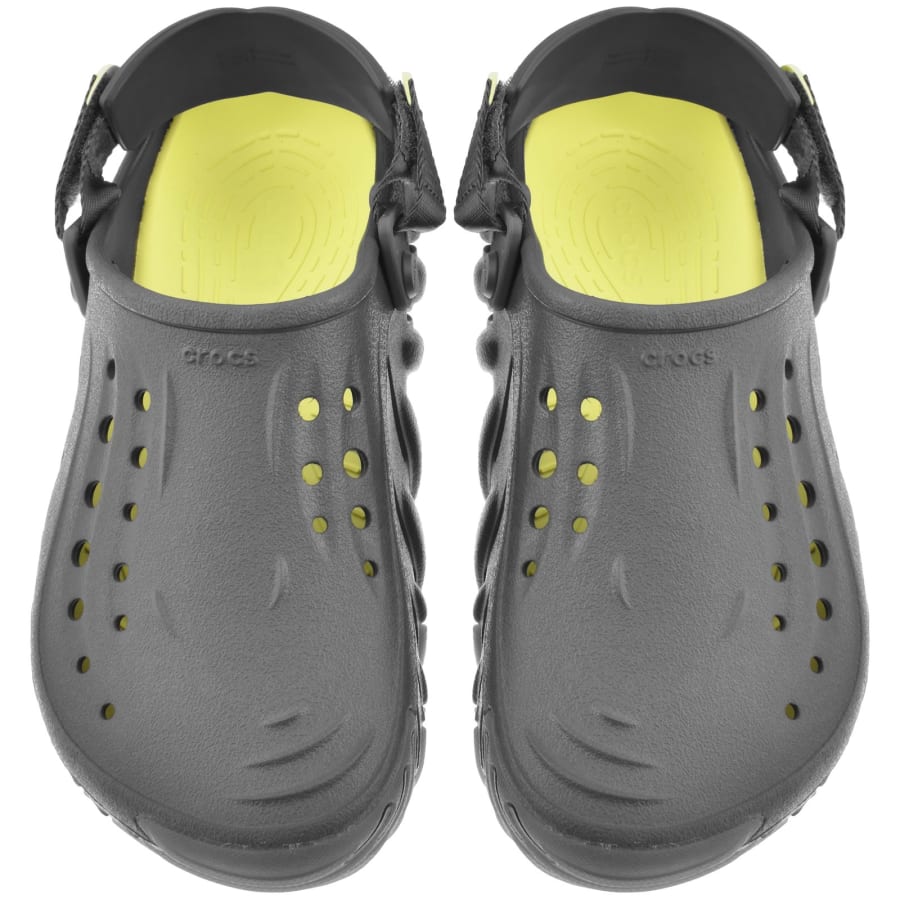 Image number 3 for Crocs Echo Icy RO Clog Black Sand