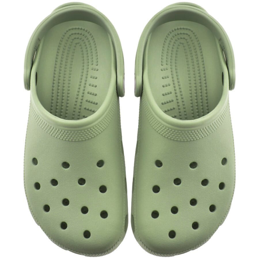 Image number 3 for Crocs Classic Clogs Moss Green