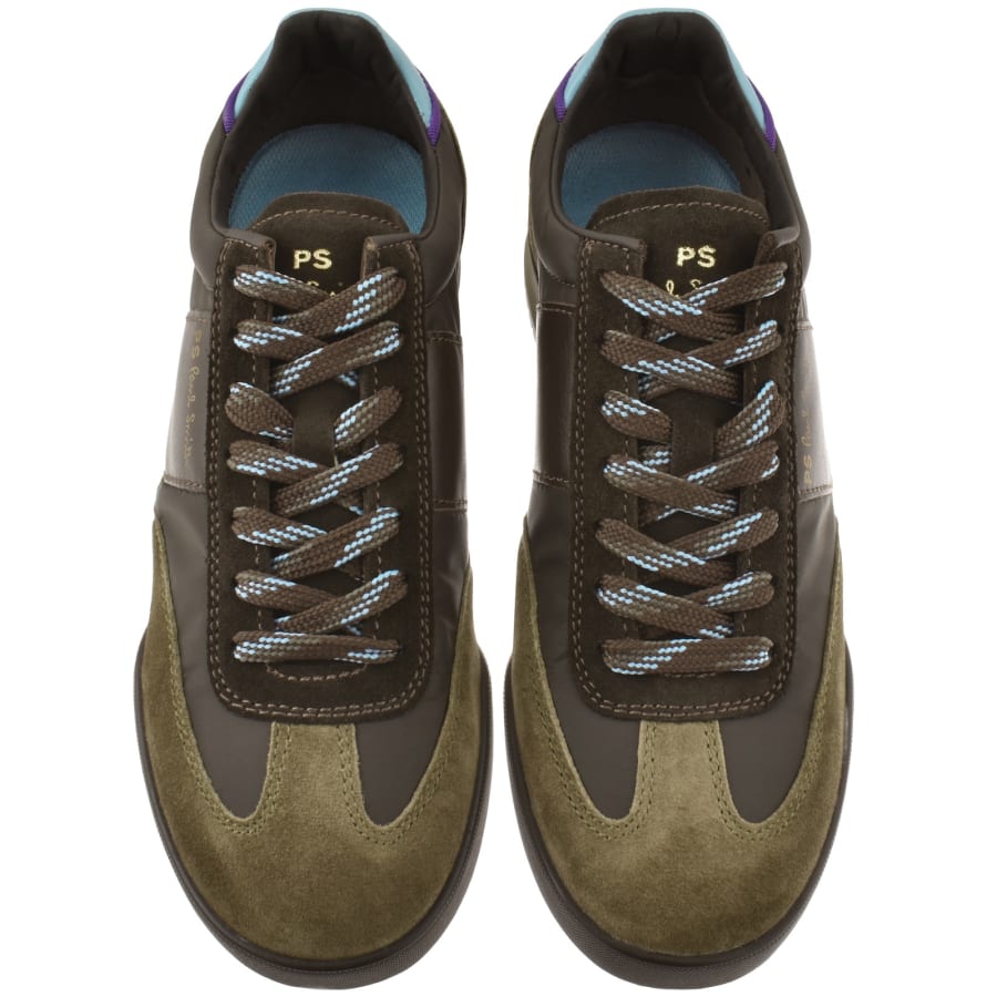 Image number 3 for Paul Smith Dover Trainers Brown