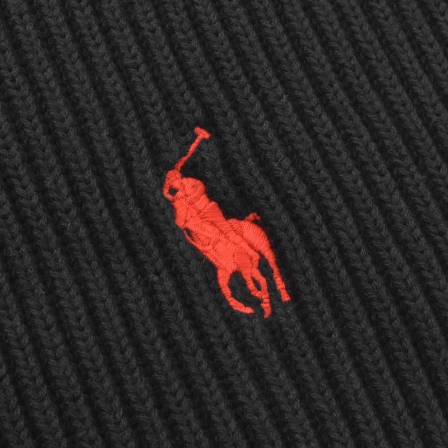 Image number 3 for Ralph Lauren Scarf Polo Black