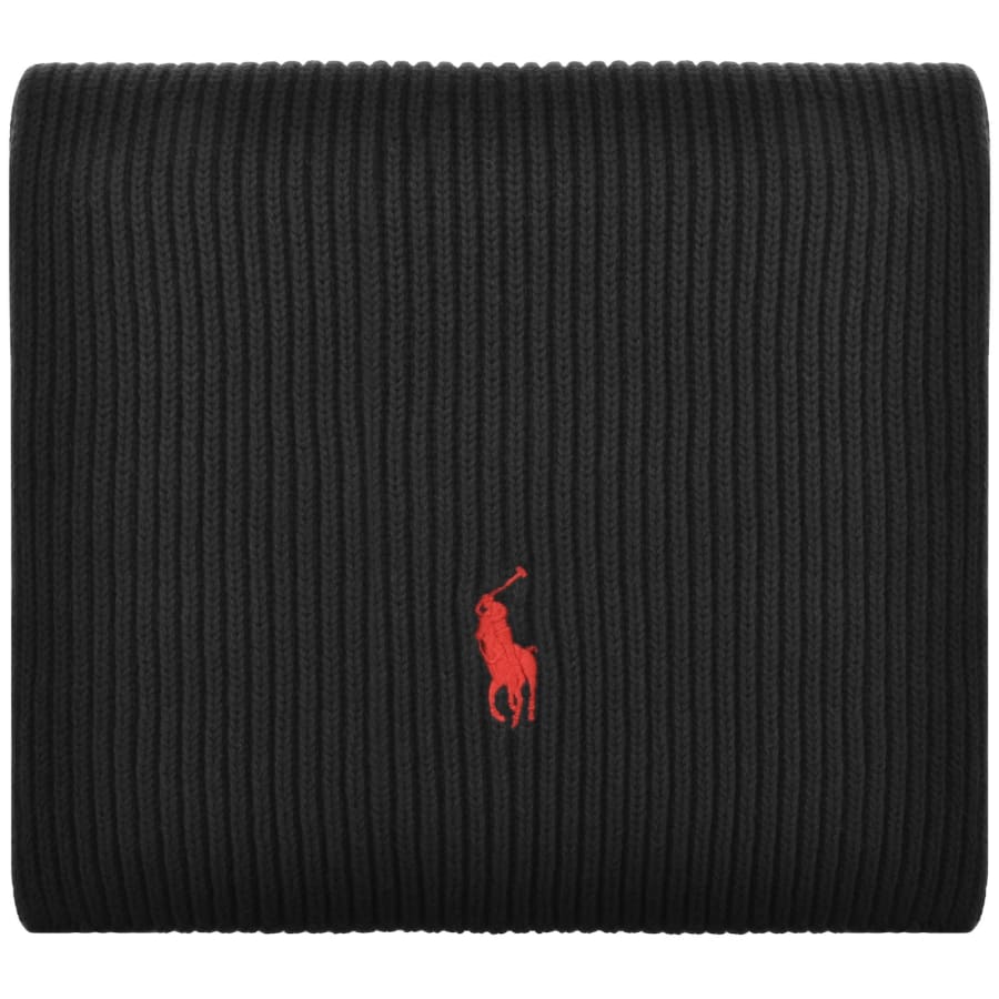 Image number 1 for Ralph Lauren Scarf Polo Black