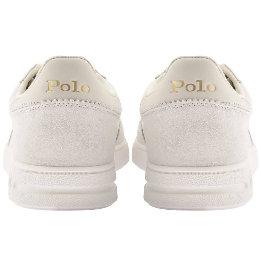 Image number 2 for Ralph Lauren Bedford Trainers White