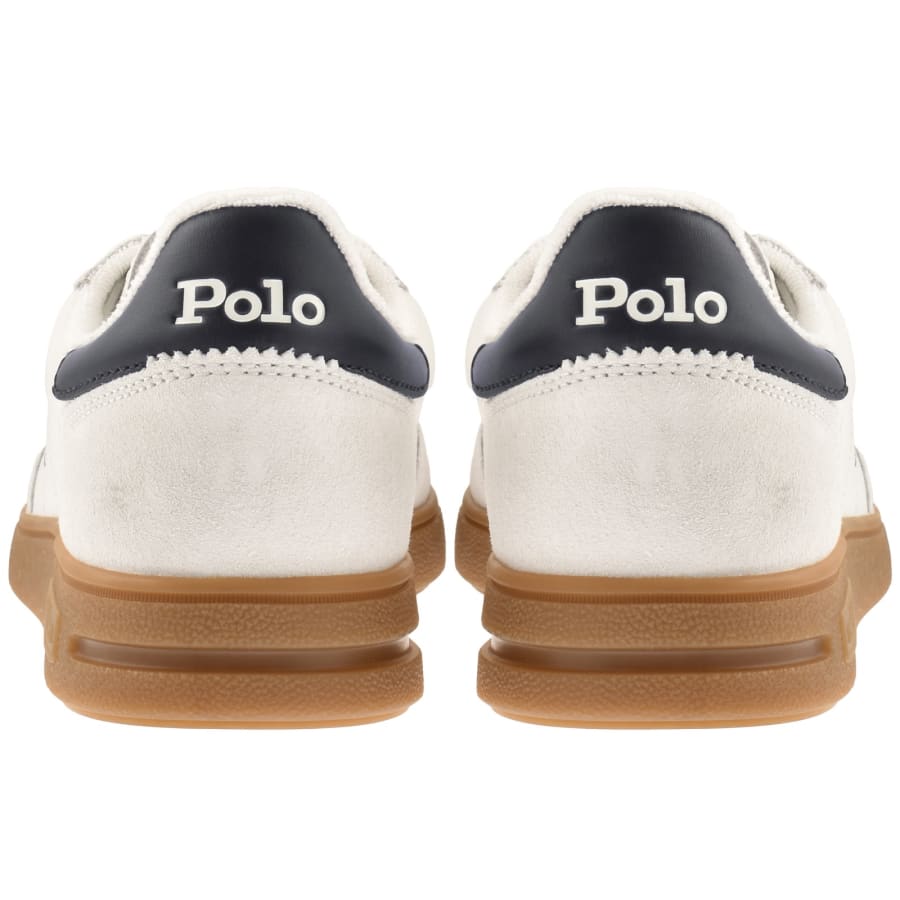 Image number 2 for Ralph Lauren Bedford Trainers White