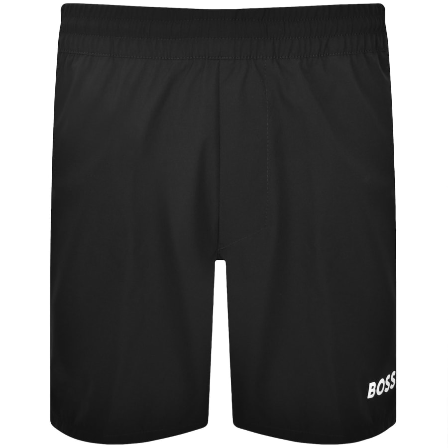 Image number 1 for BOSS Tennis Match Shorts Black