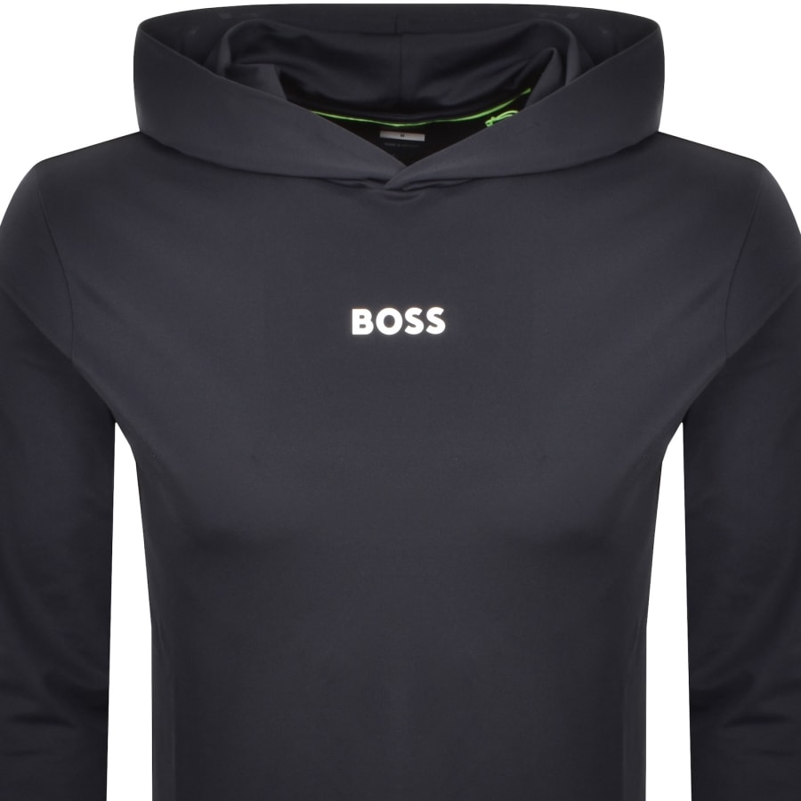 Image number 2 for BOSS Scott Active Hoodie Dark Navy