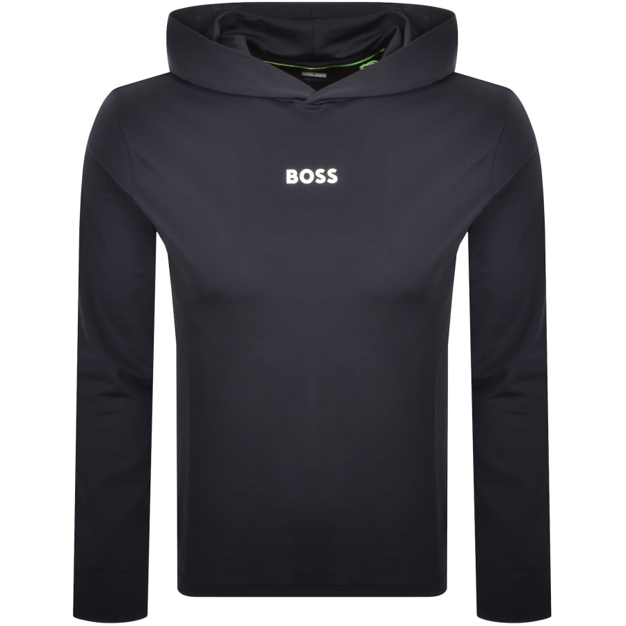 Image number 1 for BOSS Scott Active Hoodie Dark Navy