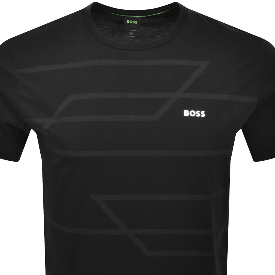 Image number 2 for BOSS Pattern T Shirt Black