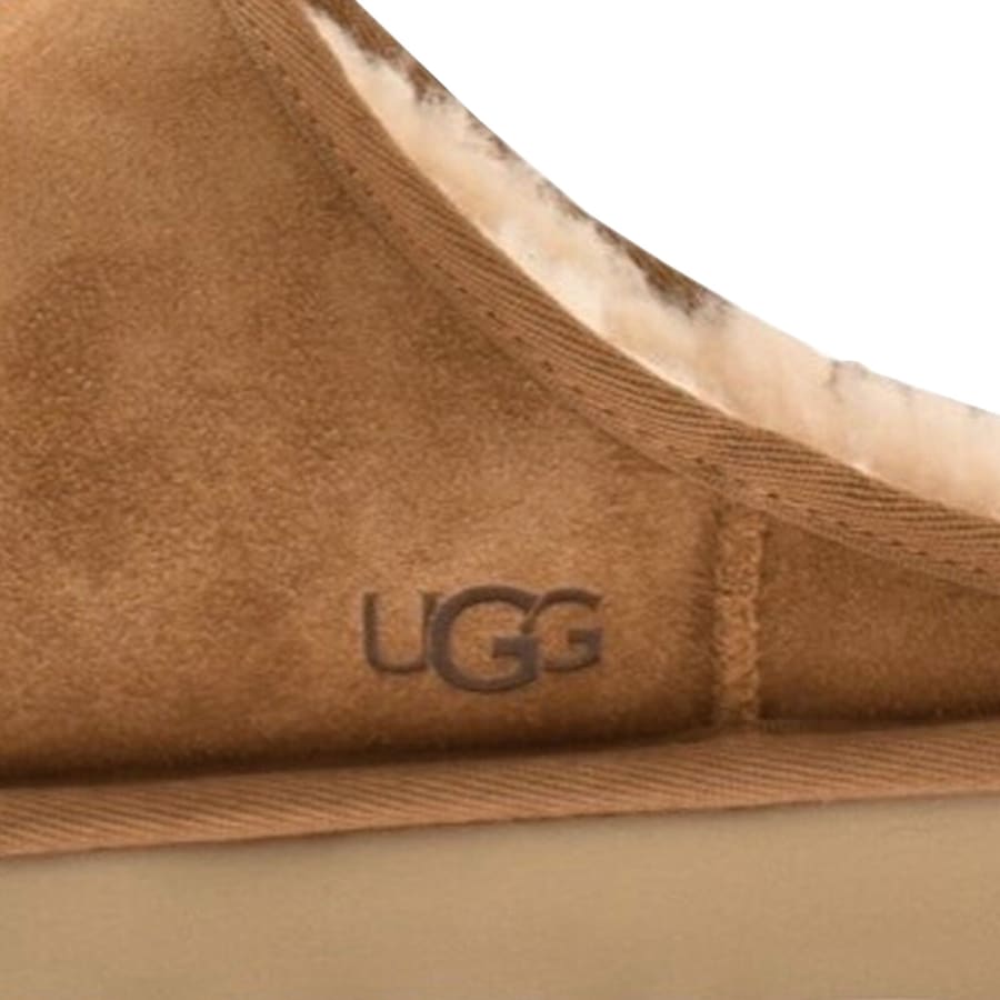 Image number 4 for UGG Slip On Slippers Brown