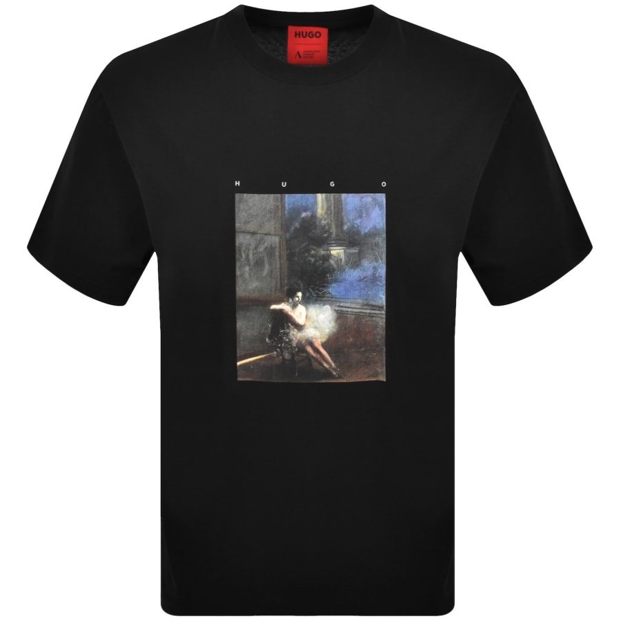 Image number 1 for HUGO X APOH Dabolos T Shirt Black