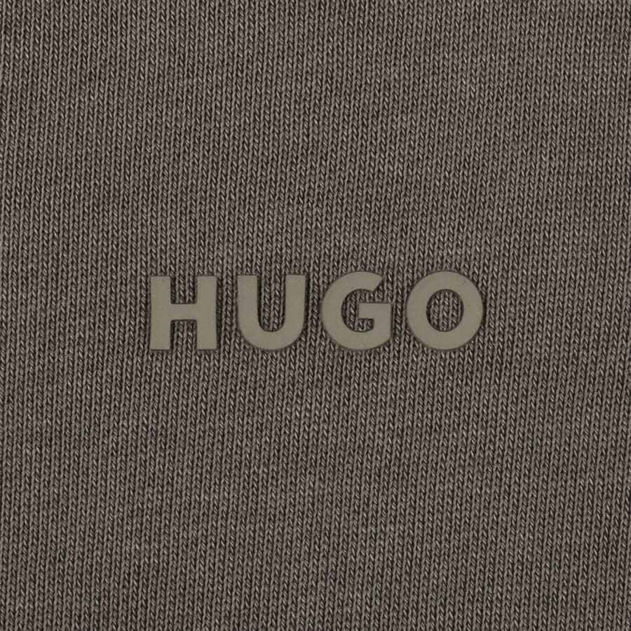 Image number 3 for HUGO Dapozip Hoodie Grey