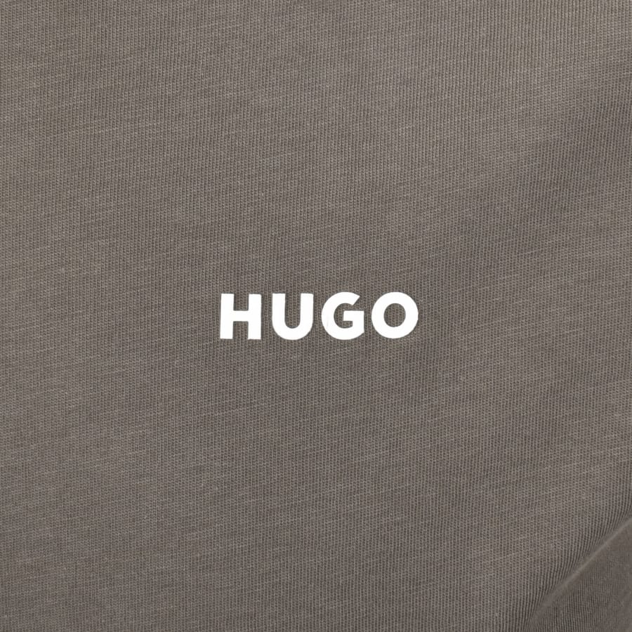 Image number 3 for HUGO Dero222 T Shirt Grey