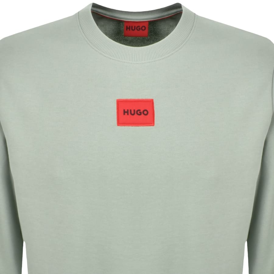 Image number 2 for HUGO Diragol 212 Sweatshirt Light Green