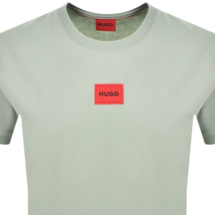 Image number 2 for HUGO Diragolino212 T Shirt Green