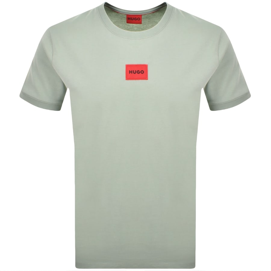 Image number 1 for HUGO Diragolino212 T Shirt Green