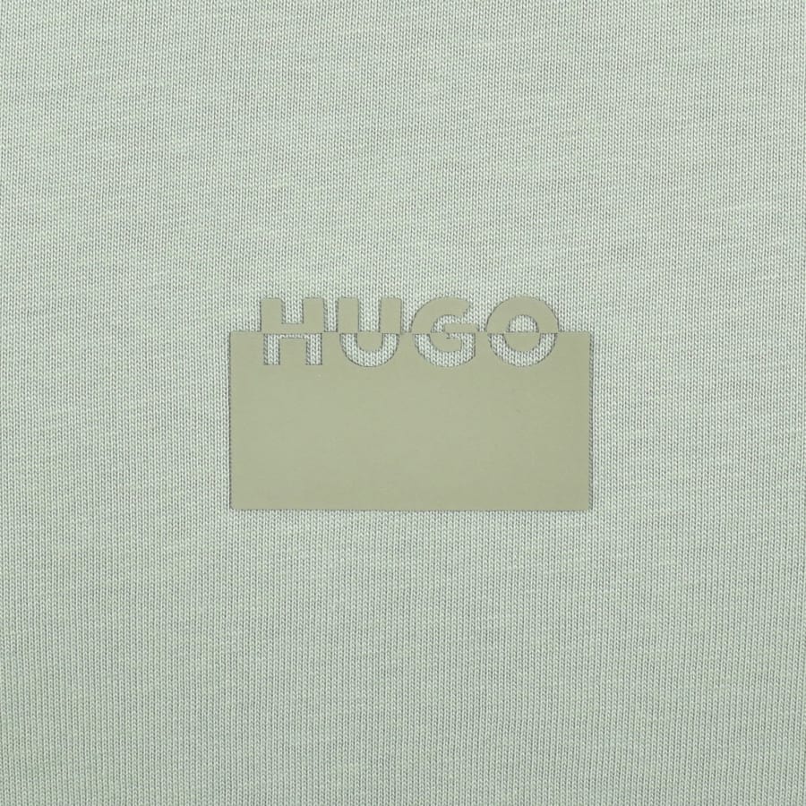 Image number 4 for HUGO Delastee T Shirt Green