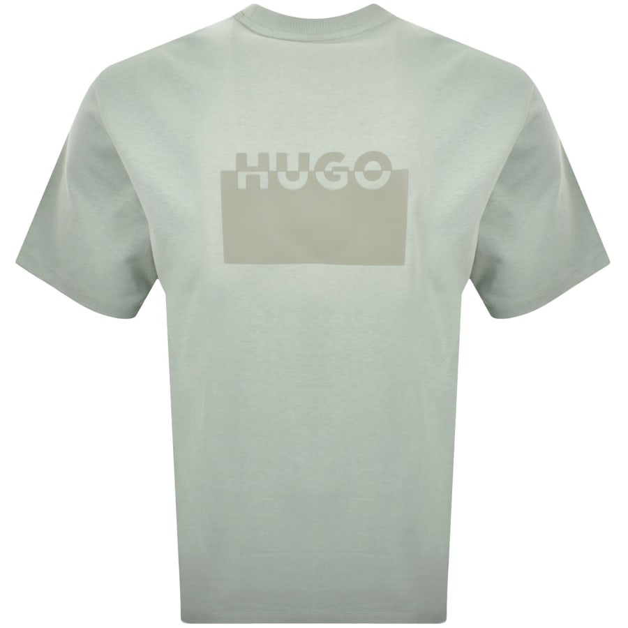 Image number 5 for HUGO Delastee T Shirt Green