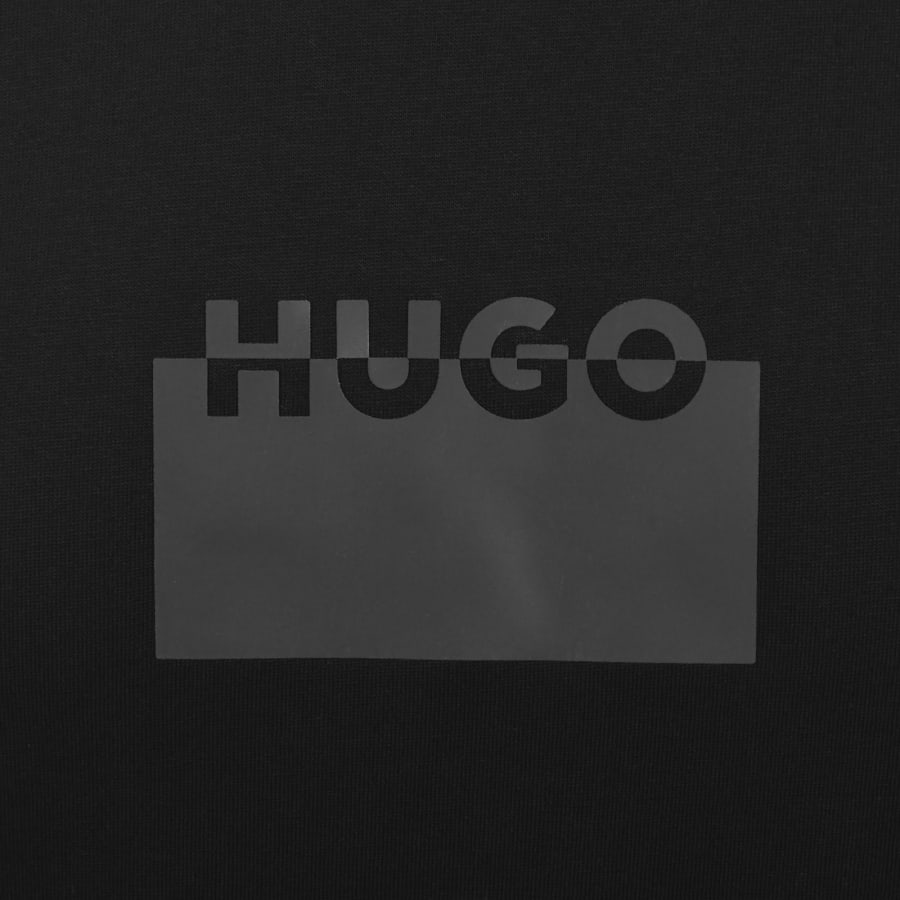 Image number 3 for HUGO Delastio T Shirt Black