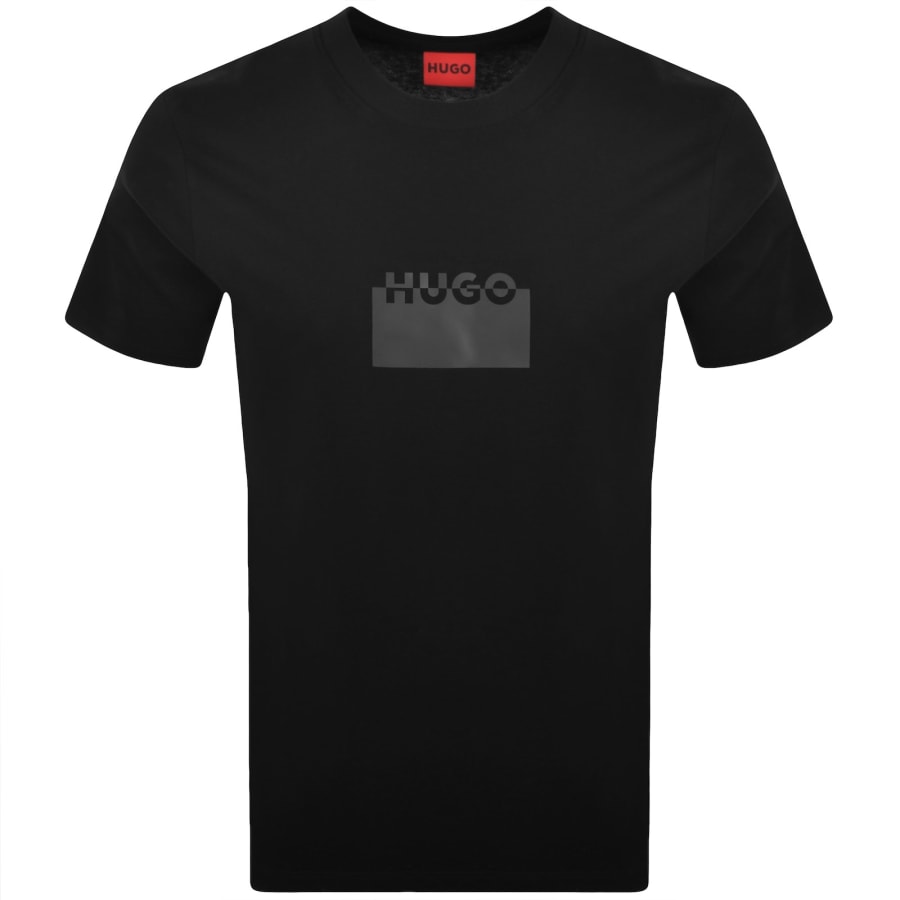 Image number 1 for HUGO Delastio T Shirt Black