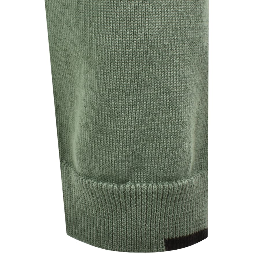 Image number 4 for BOSS Ever X Crew Neck Jumper Green