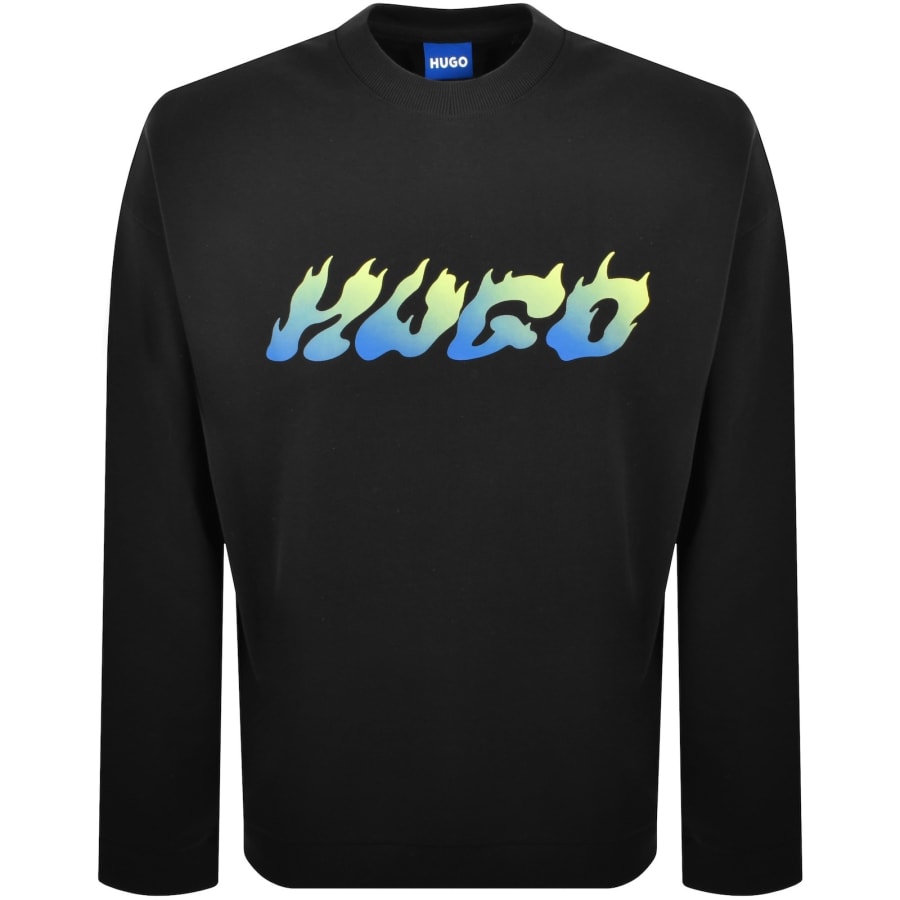Image number 1 for HUGO Blue Nifterix Sweatshirt Black