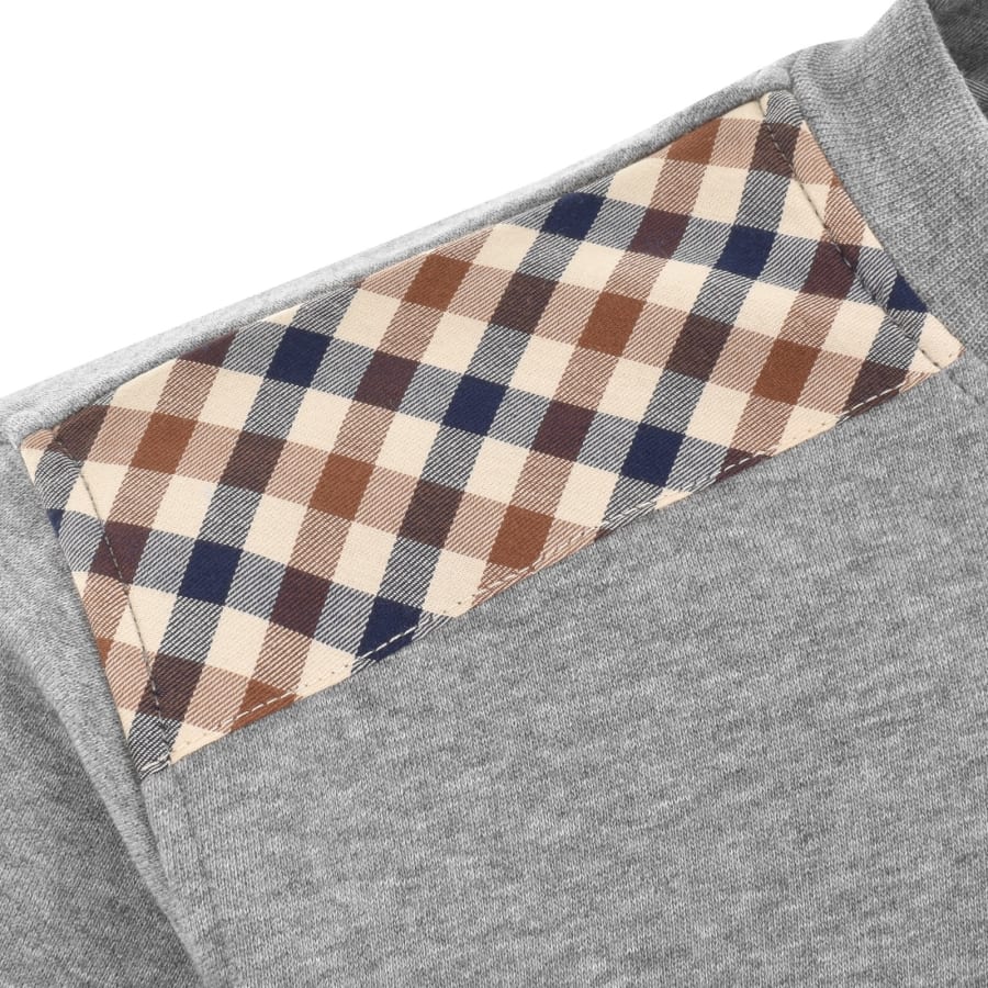 Image number 4 for Aquascutum Active Crew Neck Sweatshirt Grey