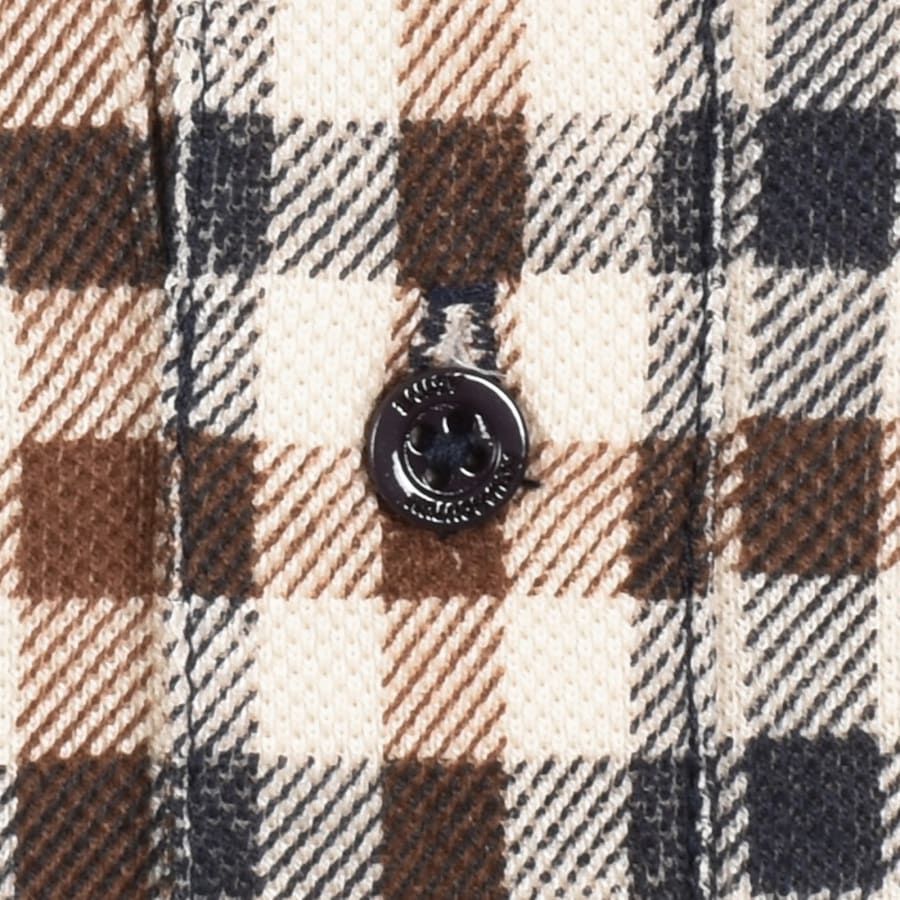 Image number 3 for Aquascutum Check Front Polo Navy