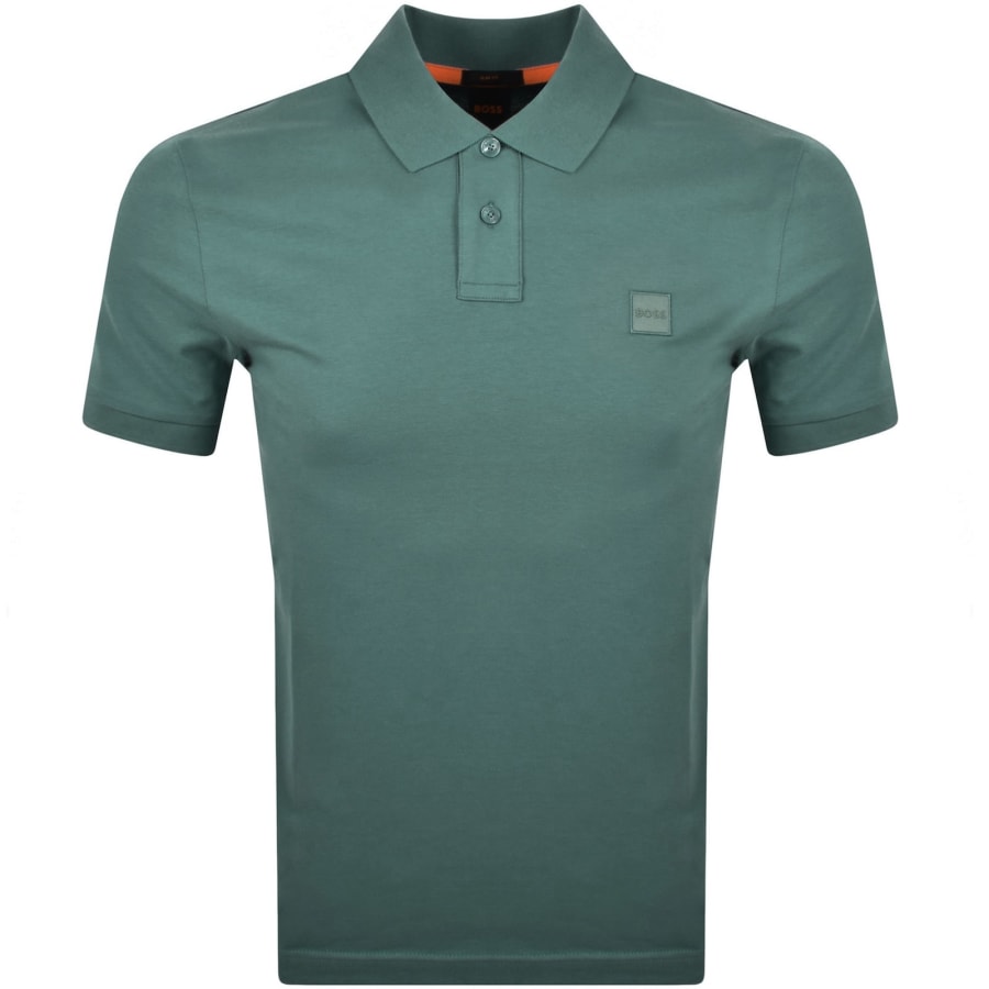 Image number 1 for BOSS Passenger Polo T Shirt Green