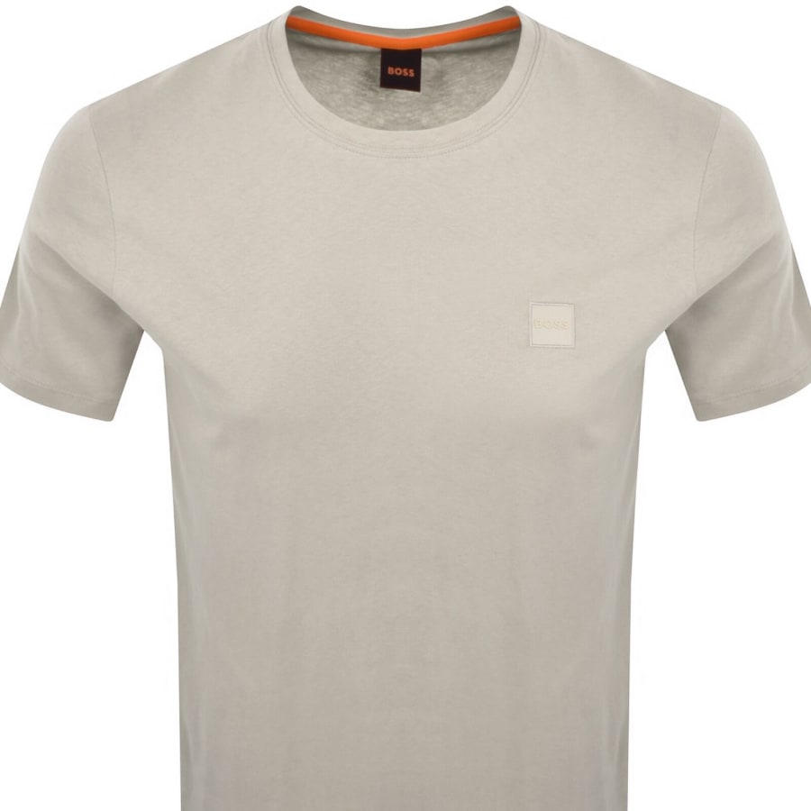 Image number 2 for BOSS Tales T Shirt Light Beige