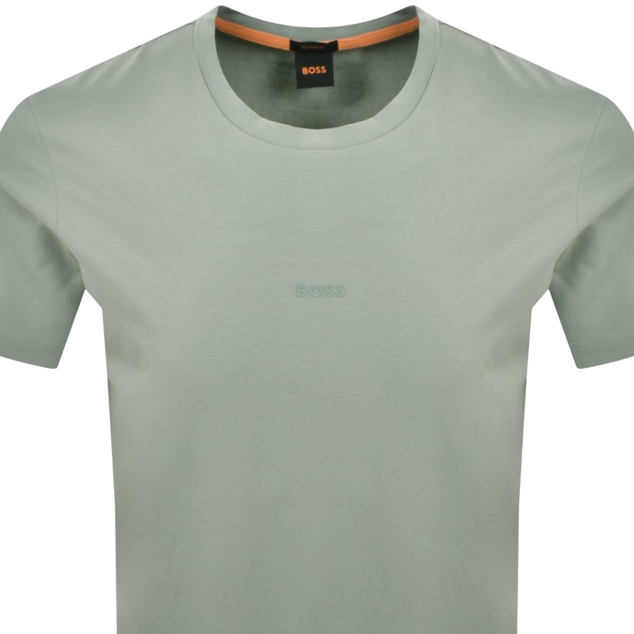 Image number 2 for BOSS TChup Logo T Shirt Open Green