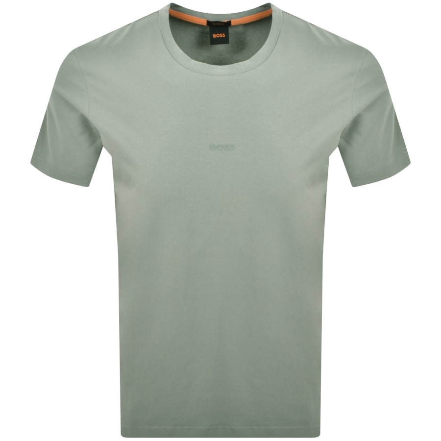 Image number 1 for BOSS TChup Logo T Shirt Open Green