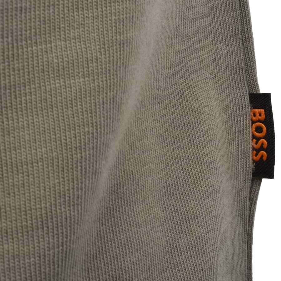 Image number 4 for BOSS Frozen Logo T Shirt Brown