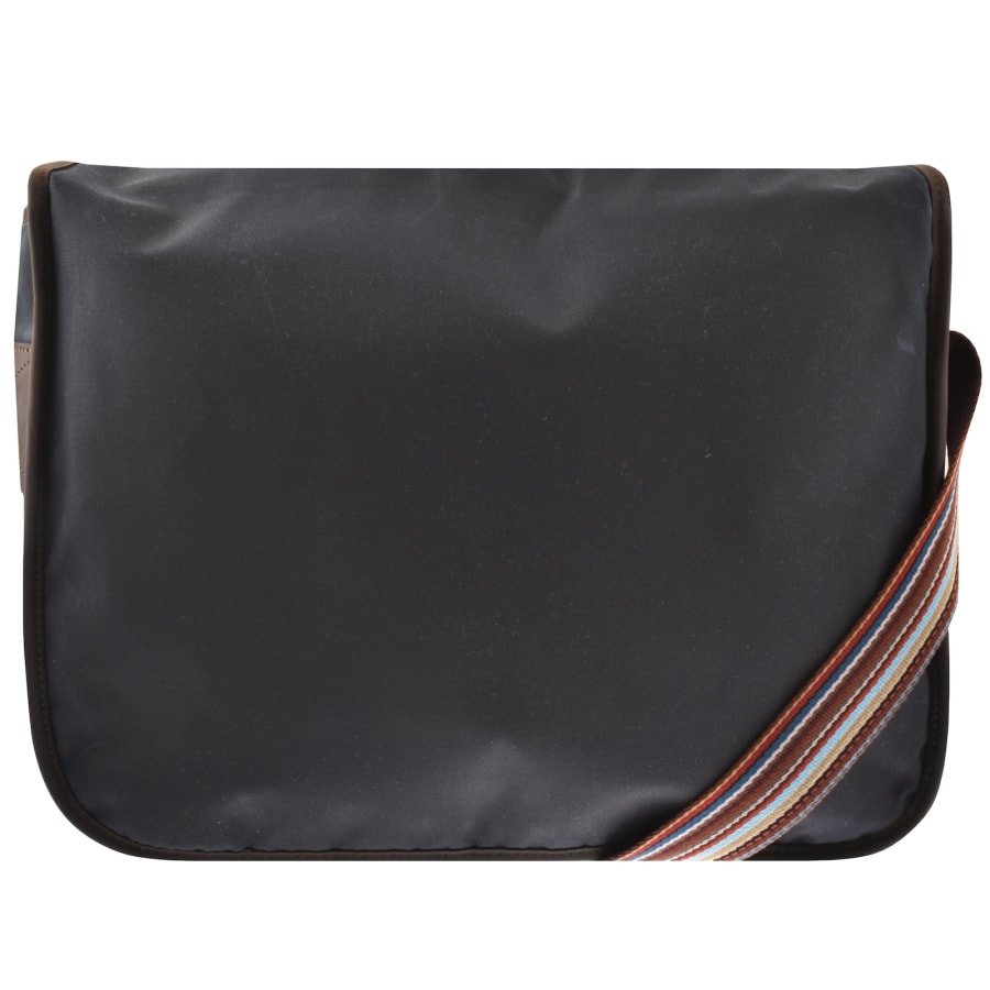 Image number 2 for Barbour X Paul Smith Wax Tarras Bag Navy