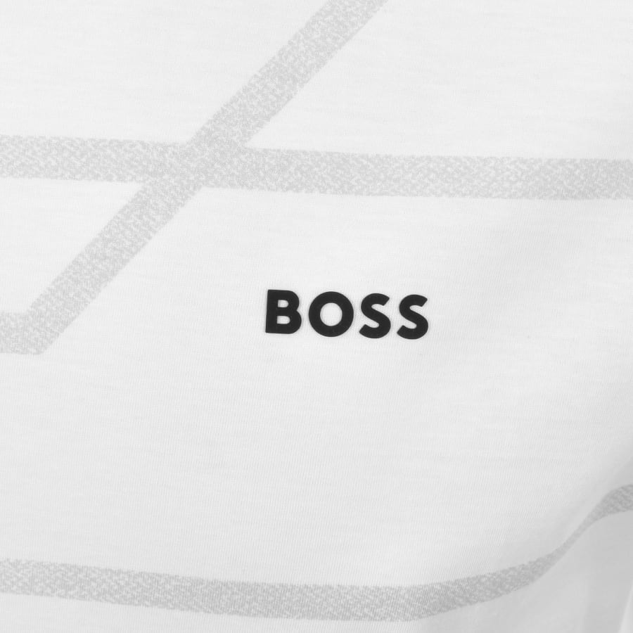 Image number 3 for BOSS Pattern T Shirt White