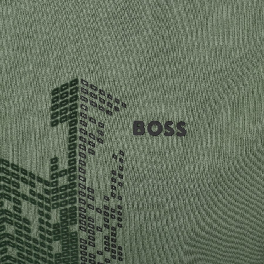 Image number 3 for BOSS Tee GRX Zone T Shirt Green