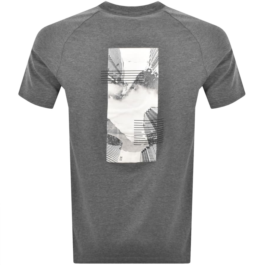 Image number 5 for BOSS Stripe Zone T Shirt Grey