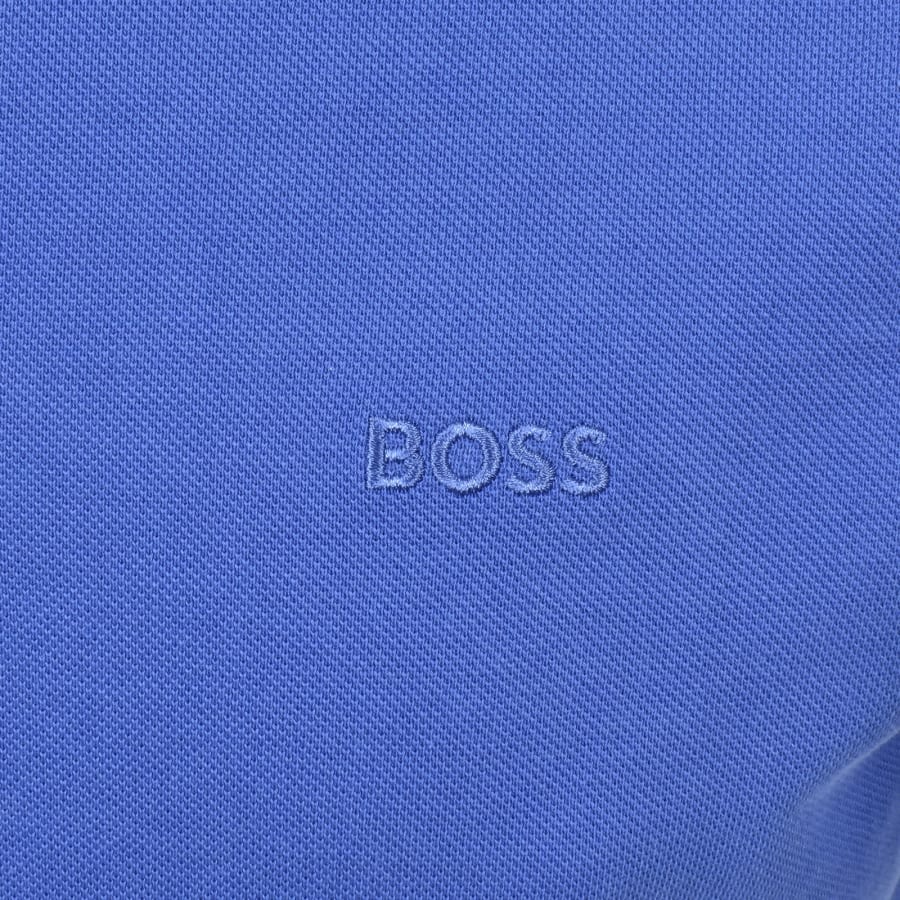 Image number 3 for BOSS Paddy Polo T Shirt Medium Blue
