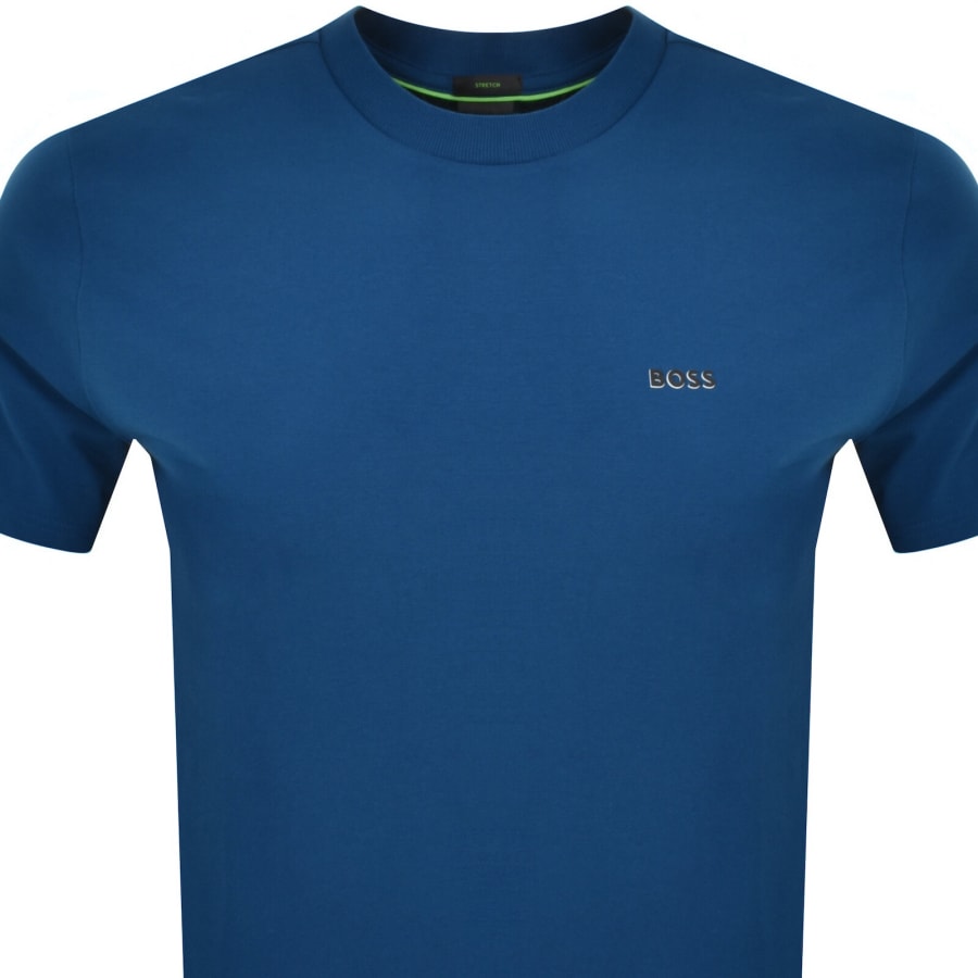 Image number 2 for BOSS Tee T Shirt Blue
