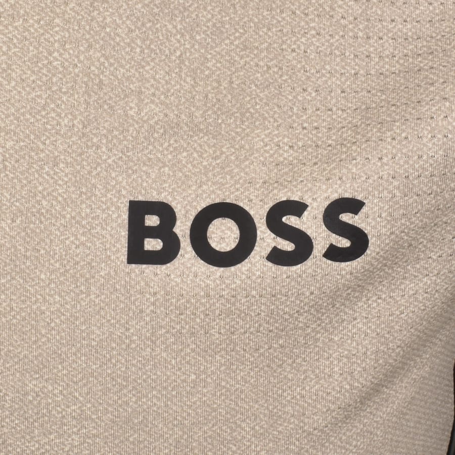 Image number 3 for BOSS PL TOC Matchball T Shirt Beige