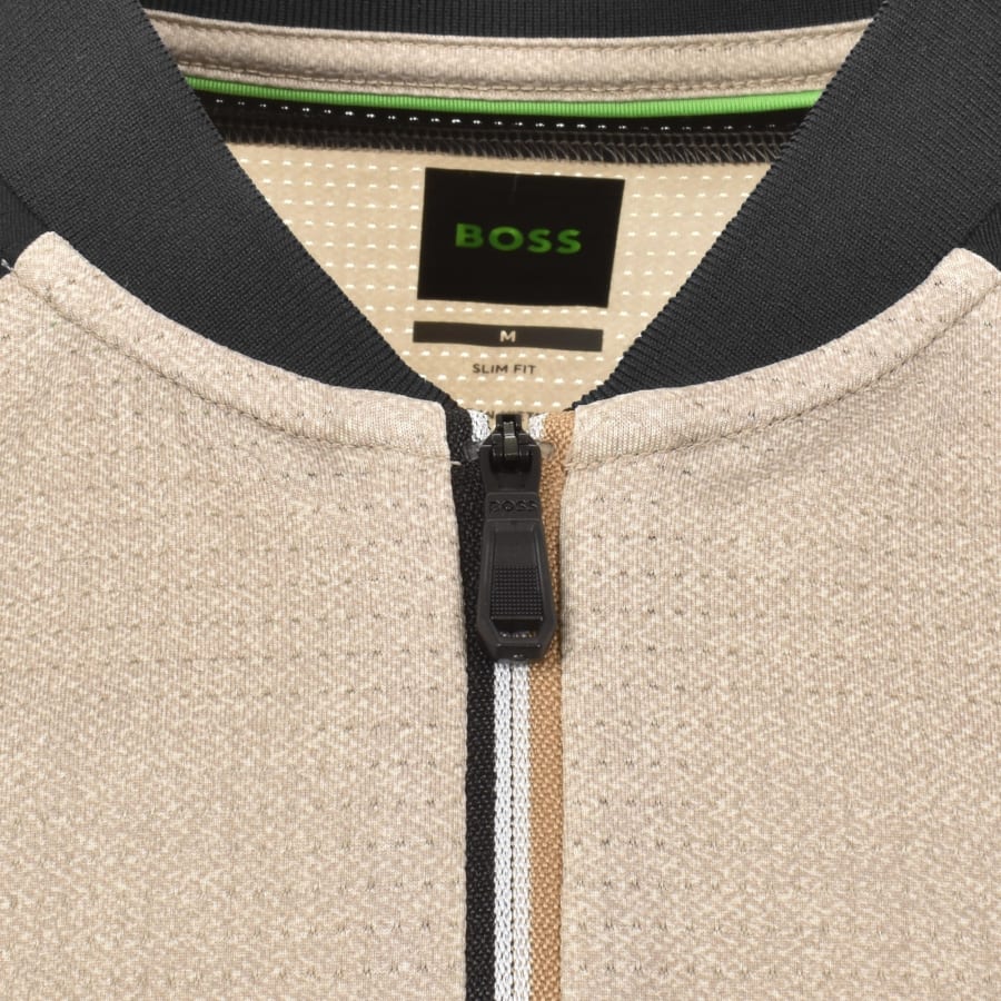 Image number 4 for BOSS PL TOC Matchball T Shirt Beige