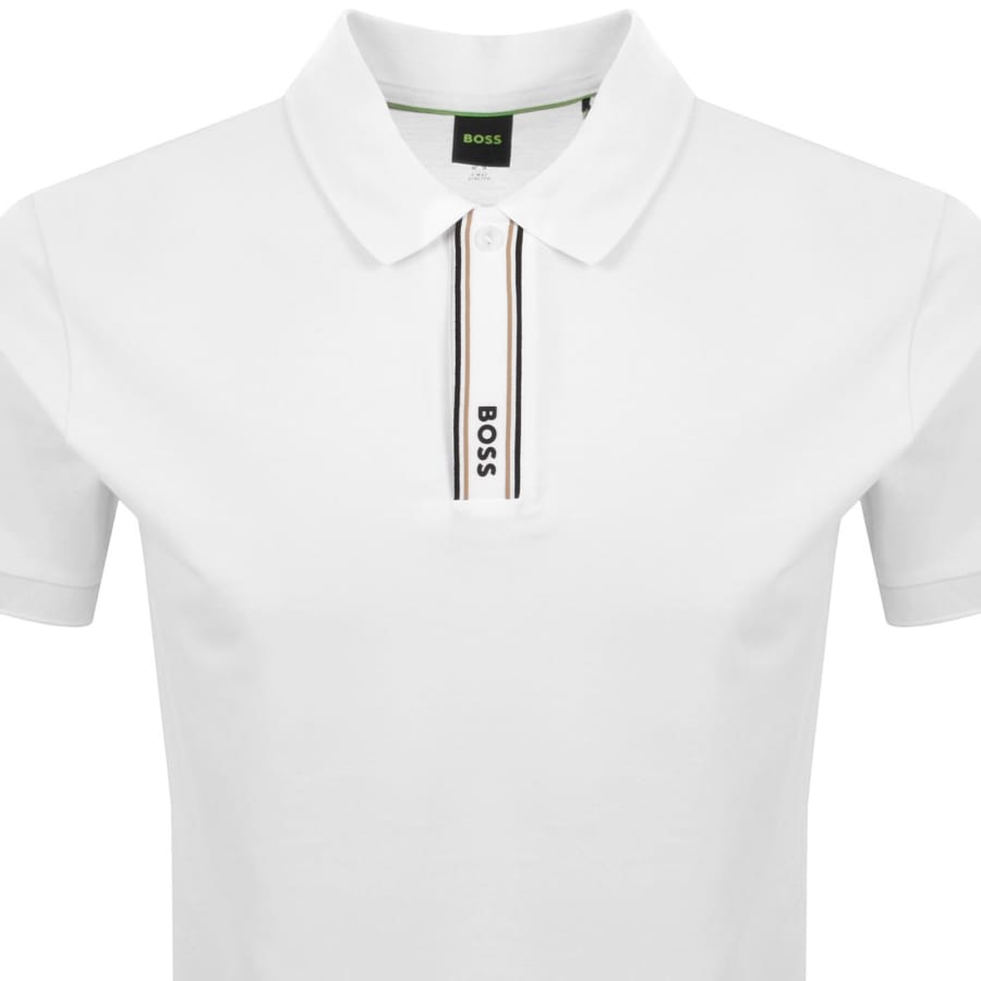 Image number 2 for BOSS Paddy Polo T Shirt White