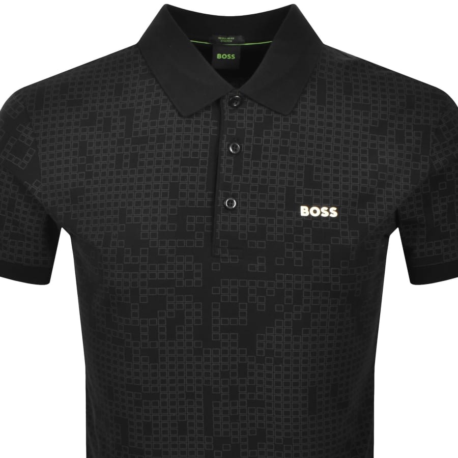 Image number 2 for BOSS AO Zone Polo Black