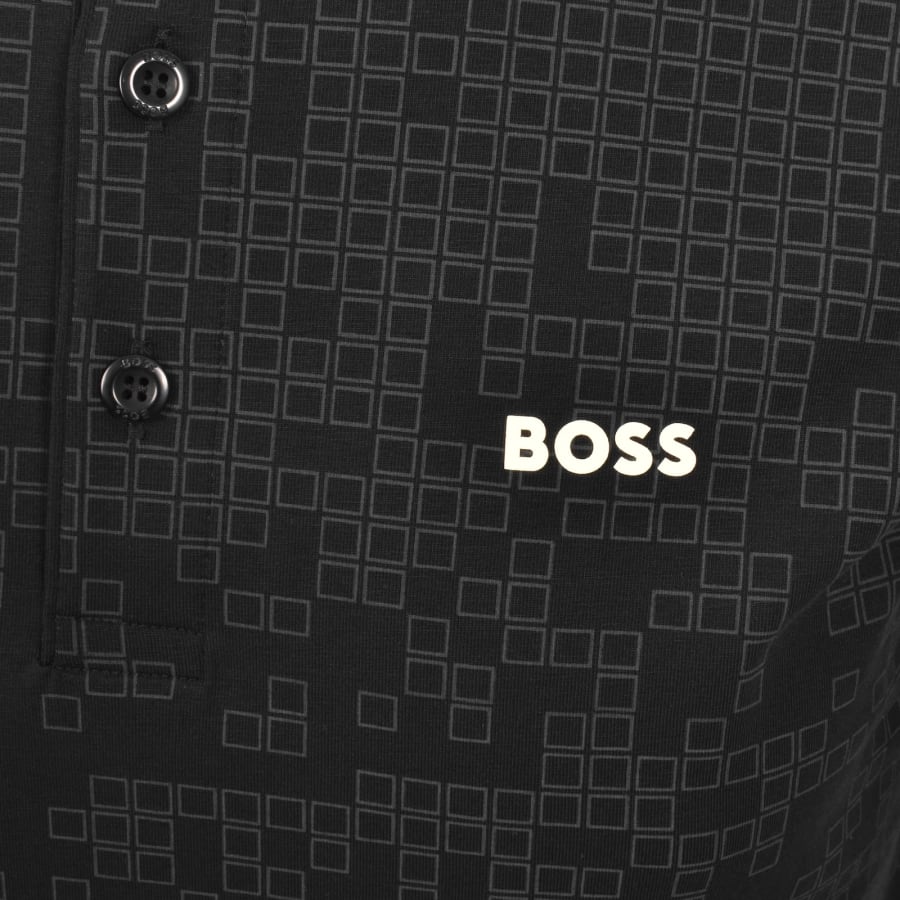 Image number 3 for BOSS AO Zone Polo Black