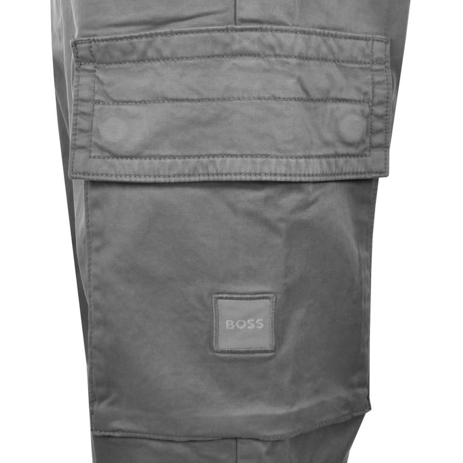 Image number 4 for BOSS Sisla 9 Cargo Trousers Grey