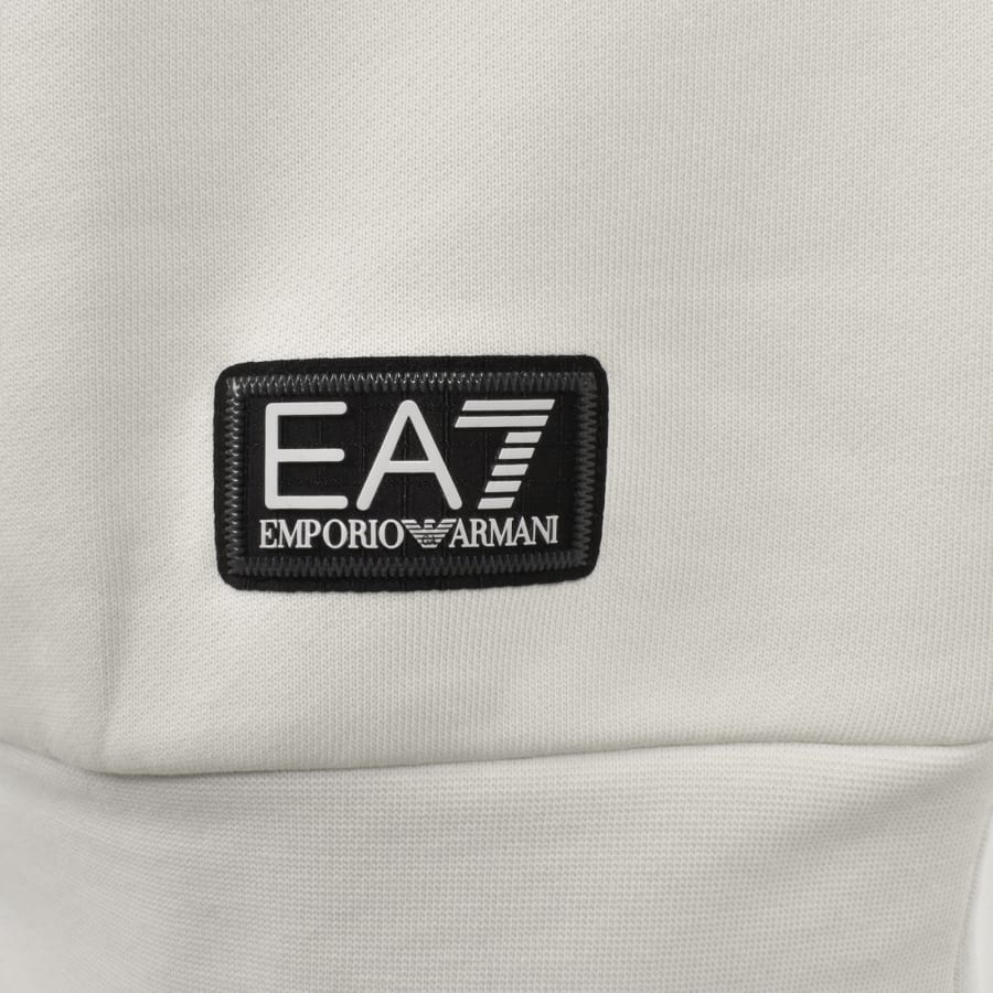 Image number 4 for EA7 Emporio Armani Logo Sweatshirt Cream