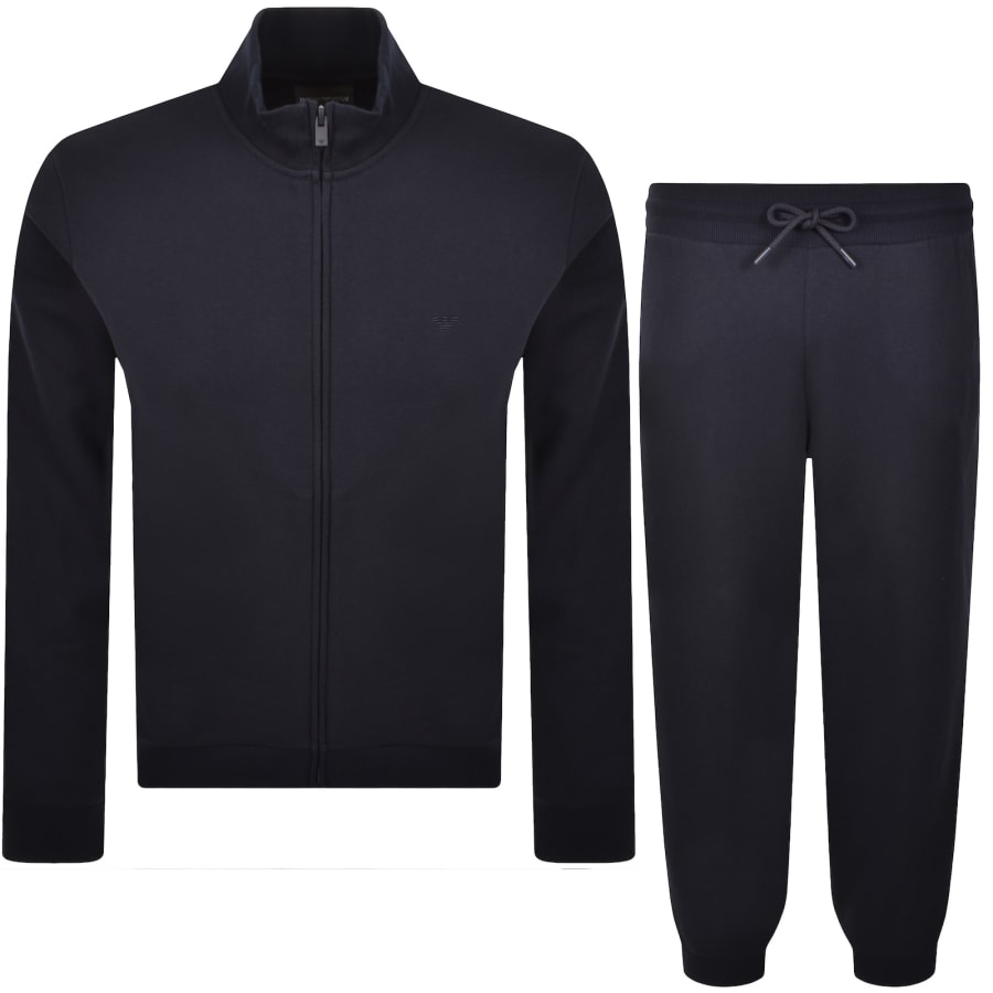 Image number 1 for Emporio Armani Lounge Tracksuit Navy