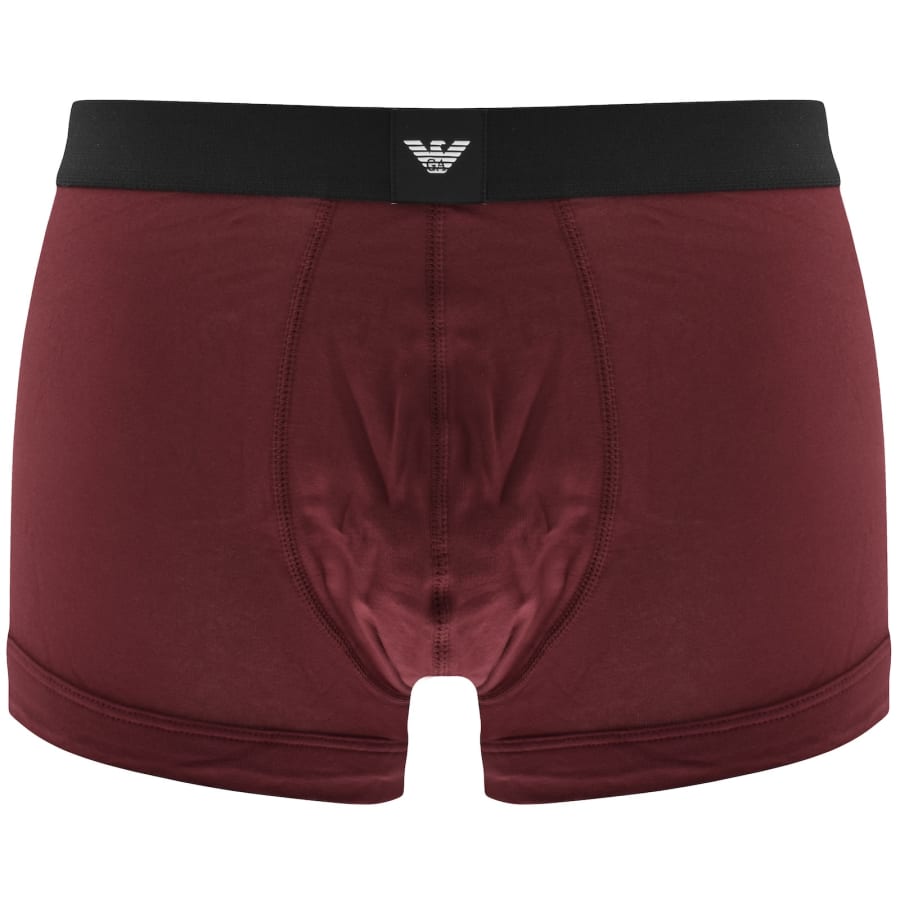 Image number 2 for Emporio Armani Underwear 3 Pack Boxer Trunks