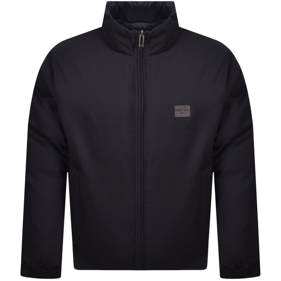 Image number 2 for Emporio Armani Reversible Down Jacket Navy